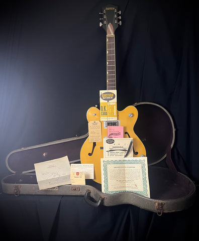 Vintage 1968 Gretsch 6105 Rally - Bamboo Yellow Copper Mist