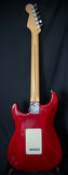 Used Fender American Deluxe Stratocaster HSS 2000 - Transparent Crimson Red