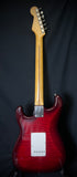 Vintage Fender ST-54 EX MIJ Stratocaster 1993-1994 - Crimson Foto Flame