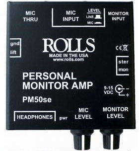 Rolls PM50se Personal Monitor Amp