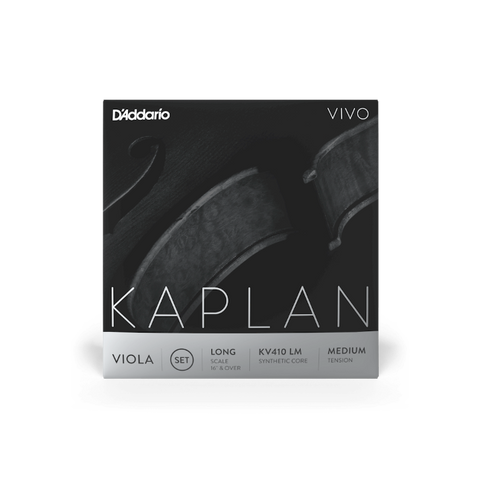 D'addario Kaplan Viola Long Set - Medium Tension