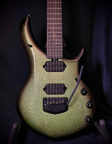 Used Ernie Ball Music Man - 2020 Ball Family Reserve John Petrucci Signature Majesty 6 - Gremlin Sparkle