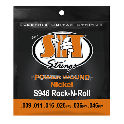 SIT Power Wound Nickel Electric Guitar Strings